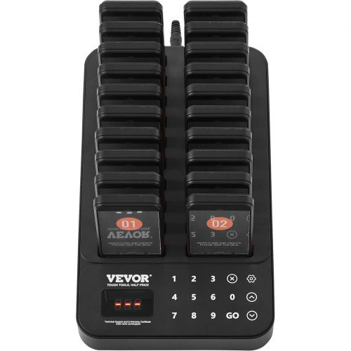 Restaurant Pager System Wireless 400m Long Range Lineup Waiting Queue