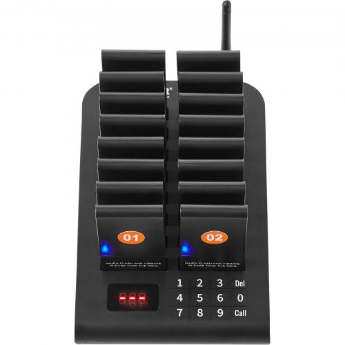 Restaurant Pager System Wireless 500m Long Range Lineup Waiting Queue