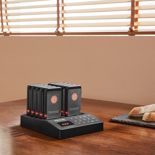 Restaurant Pager System Wireless 400m Long Range Lineup Waiting Queue