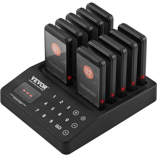 Restaurant Pager System Wireless 400m Long Range Lineup Waiting Queue