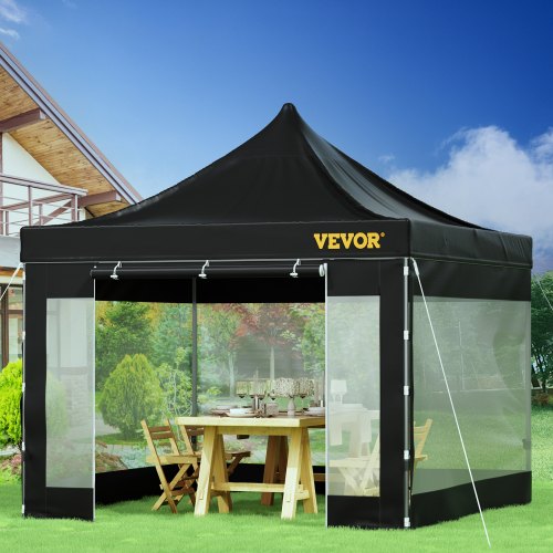 Pop Up Canopy Tent 10 x 10 FT Outdoor Patio Gazebo Tent with Removable
