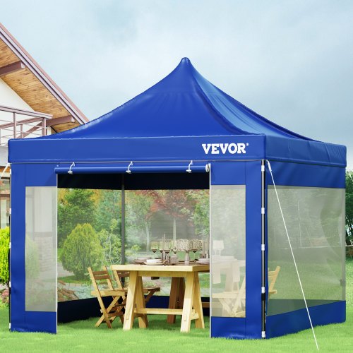 Pop Up Canopy Tent 10 x 10 FT Outdoor Patio Gazebo Tent with Removable