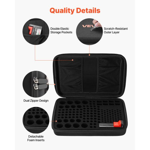 Battery Organizer Storage Box Battery Case Bag with Tester BT168
