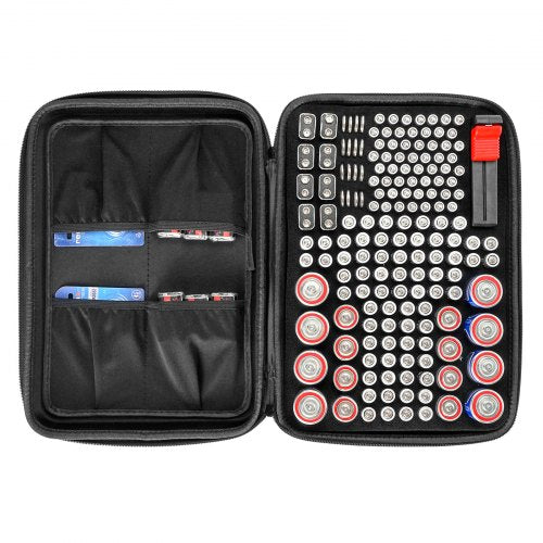 Battery Organizer Storage Box Battery Case Bag with Tester BT168