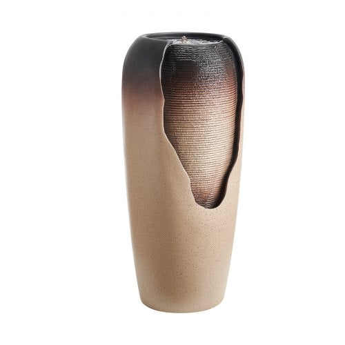 Outdoor Water Fountain 3071 in Height Fountain and Waterfall 1Tier Floor