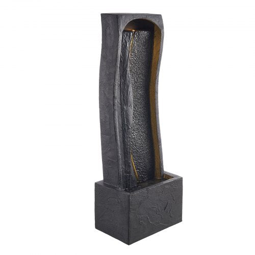 Outdoor Water Fountain 3858 in Height Fountain and Waterfall 1Tier Floor