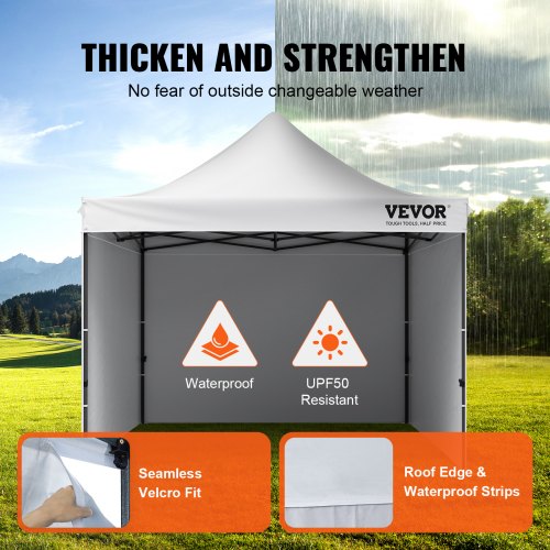 10x10 FT Pop up Canopy with Removable Sidewalls Instant Canopies Portable
