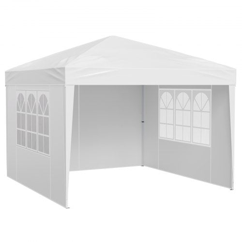 Pop Up Canopy 10 x 10 FT Instant Canopy Portable Gazebo with 3 Sidewalls