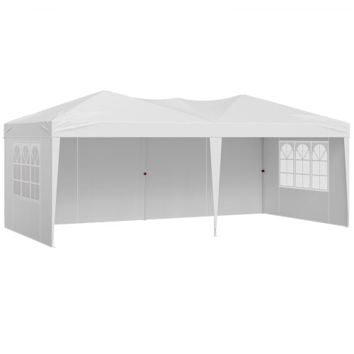 Pop Up Canopy 10 x 20 FT Instant Canopy Portable Gazebo with 3 Sidewalls