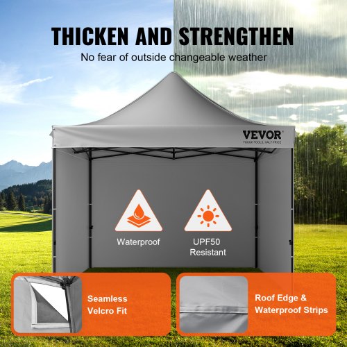 10x10 FT Pop up Canopy with Removable Sidewalls Instant Canopies Portable