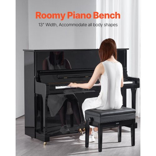 Piano Bench 22 x 13 x 193 Keyboard Piano Chair with 193228