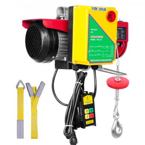 2200 lbs Wireless Attic Lift 1600W 110V Electric Hoist with Wireless Remote