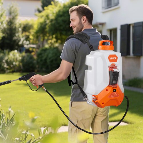 Battery Powered Backpack Sprayer 4 Gallons Electric Backpack Sprayer 2