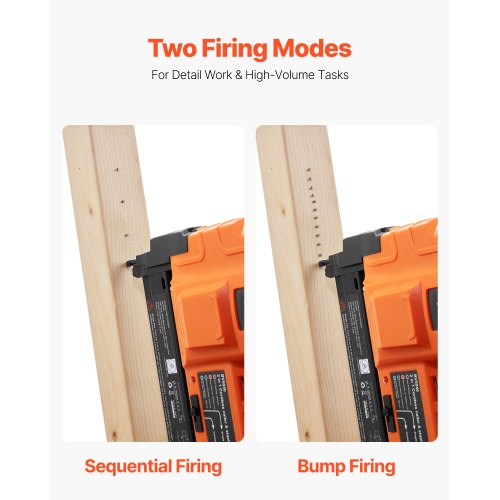2In1 Cordless Brad Nailer 18 Gauge 20V Battery Powered Nail Gun And Staple