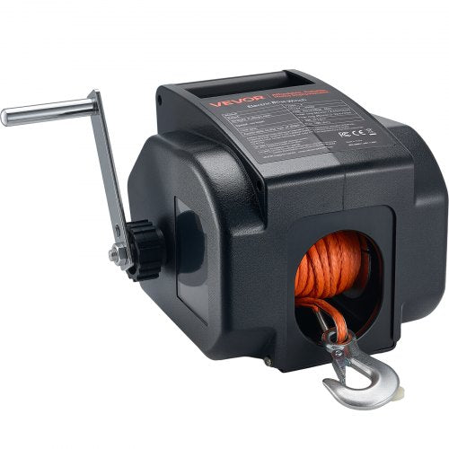 Electric Boat Winch 12V DC 300W Reversible Electric Trailer Winch for Boats