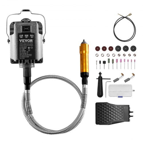 Flex Shaft Grinder 1000W 30000RPM Electric Flex Shaft Rotary Tool Carver