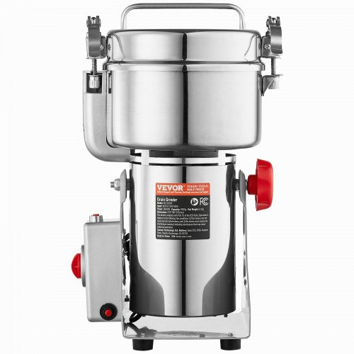 1000g Electric Grain Mill Grinder High Speed 3000W Commercial Spice