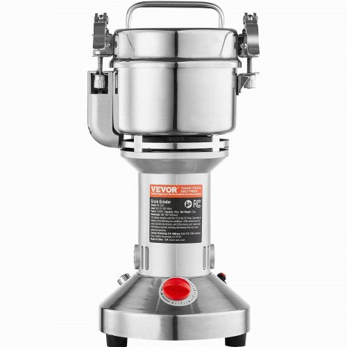 300g Electric Grain Mill Grinder High Speed 1500W Commercial Spice