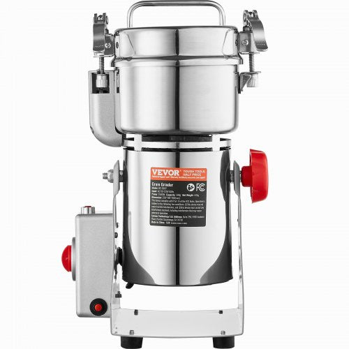 300g Electric Grain Mill Grinder High Speed 1500W Commercial Spice