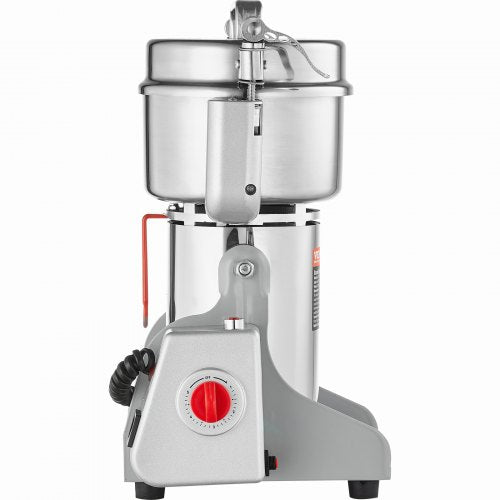 500g Electric Grain Mill Grinder High Speed 2000W Commercial Spice