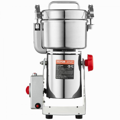 750g Electric Grain Mill Grinder High Speed 2000W Commercial Spice