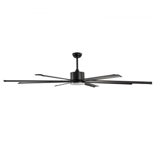 84 Inch Ceiling Fan with Light 6Speed Remote Control Dimmable 3Color