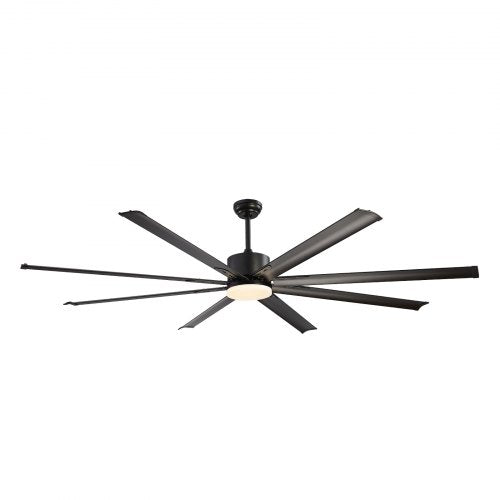 84 Inch Ceiling Fan with Light 6Speed Remote Control Dimmable 3Color