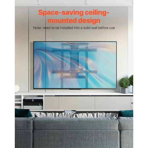 Motorized TV Wall Mount TV Mount for 32 to 65 Inch TV Electric Adjustable