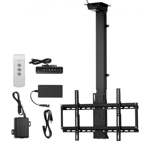 Motorized Ceiling TV Mount TV Wall Mount for 32 to 55 Inch TV Electric