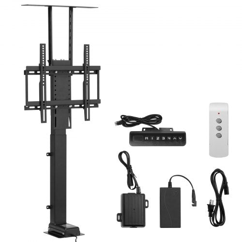 Motorized TV Lift Stand 132 lbs max Load Adjustable TV Lift Stand Mount