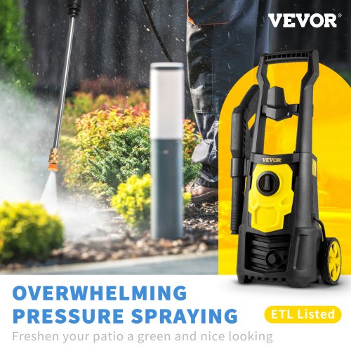 Electric Power Washer 2000 PSI Max 165 GPM Pressure Washer with 30 ft