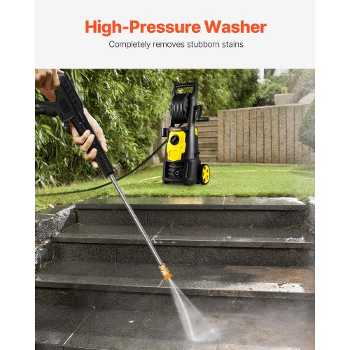 Electric Pressure Washer 2000 PSI Max 176 GPM Power Washer w 30 ft