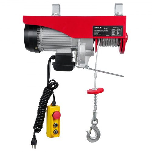 Electric Hoist 440lbs Garage Hoist with 14ft Wired Control 110 volt