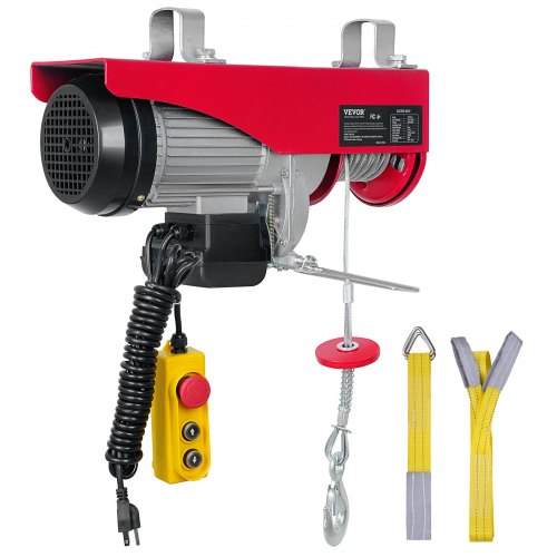 880lbs Electric Hoist with 14ft Wired Remote Control 110V Electric Hoist
