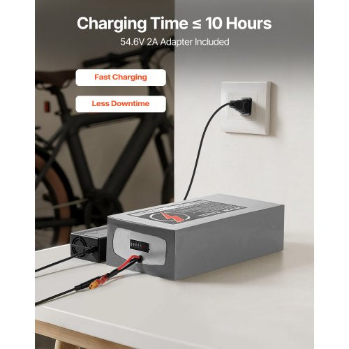 48V Electric Scooter Battery 20Ah Ebike Lithium Battery Pack with 30A BMS