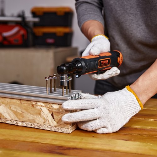 3/8 " Cordless Electric Ratchet Wrench Set 12V 33 Ft-lbs Power Ratchet Tool