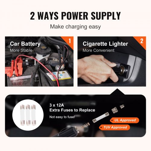 Electric Car Jack 3 Tons 6600 lbs Scissor Jack with Electric Impact