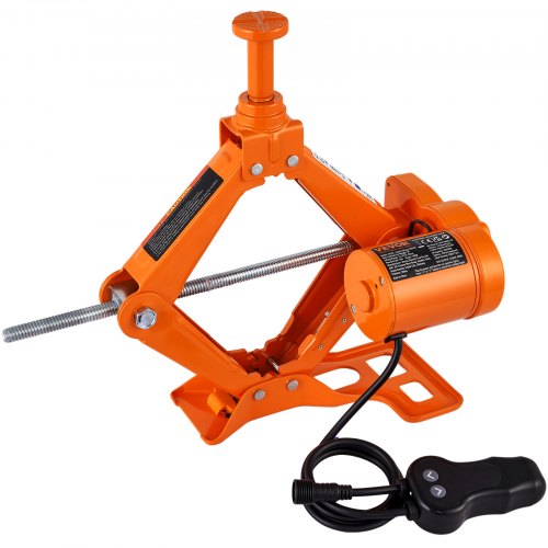 Electric Car Jack 3 Tons 6600 lbs Scissor Jack 12V Electric Automatic