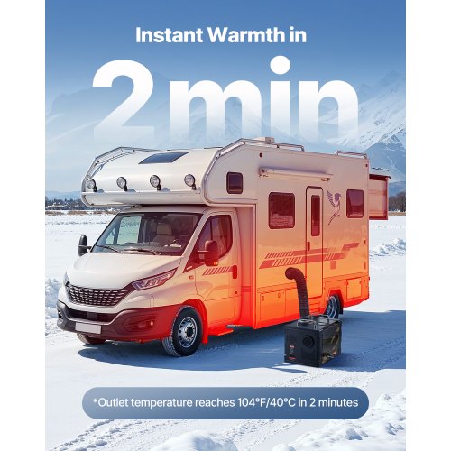 Diesel Heater 8KW DC 12V24V All in One Portable Diesel Air Heater