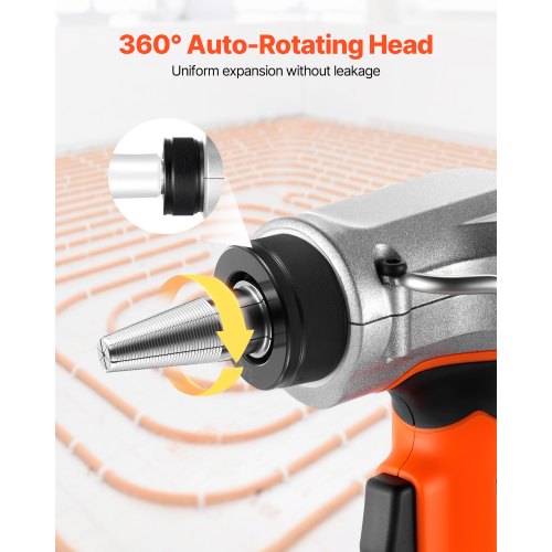 Cordless Tube Expander 20V Max Electric Tubing Expansion Tool for 12