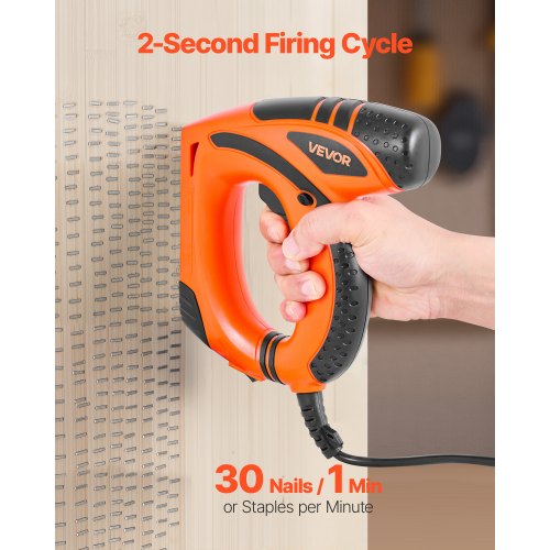 Electric Nail Gun 2in1 Staple Gun Brad Nailer 18 Gauge 5/8 inch Stapler