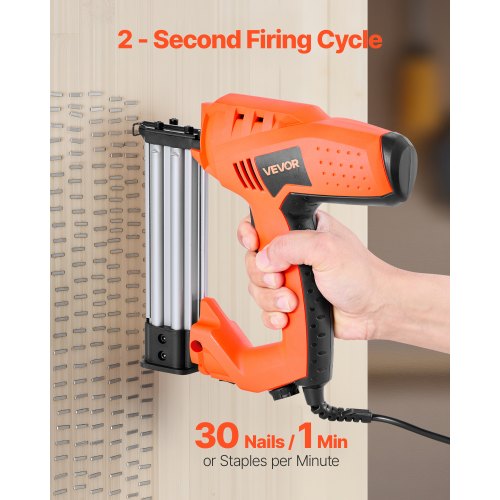 Electric Nail Gun 2in1 Staple Gun Brad Nailer 18 Gauge 114 inch