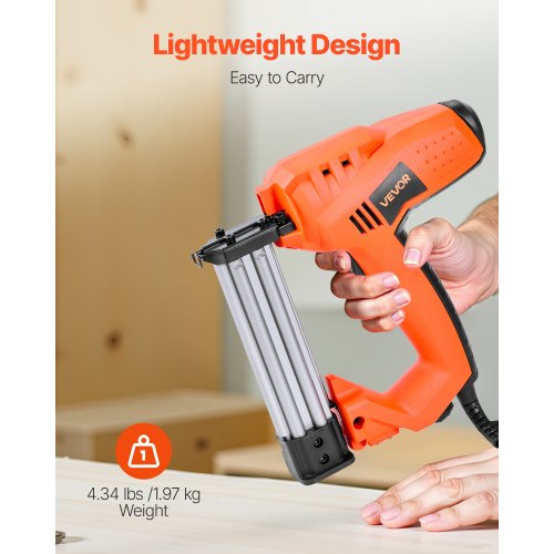 Electric Nail Gun 2in1 Staple Gun Brad Nailer 18 Gauge 114 inch