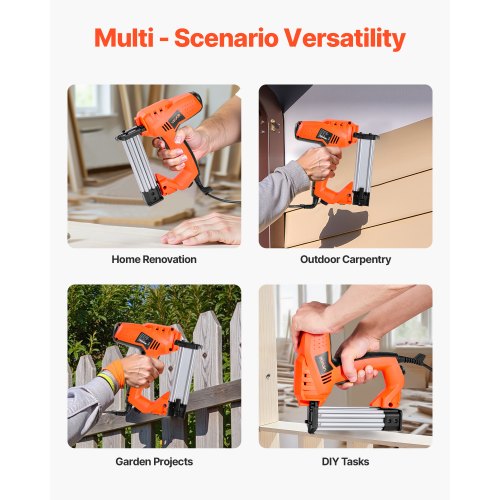 Electric Nail Gun 2in1 Staple Gun Brad Nailer 18 Gauge 114 inch