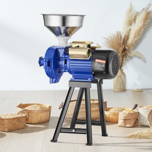 Electric Grain Mill Grinder 3000W Spice Grinders Commercial Corn Mill