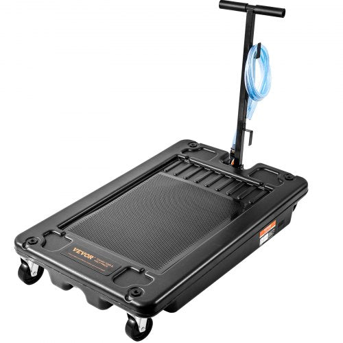 Low Profile Oil Drain Pan 17 Gallon Oil Drain Pan with Pump Oil Change Pan