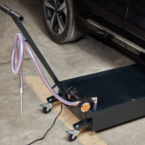 Low Profile Oil Drain Pan 20 Gallon Oil Drain Pan with Pump Oil Change Pan
