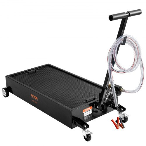 Low Profile Oil Drain Pan 20 Gallon Oil Drain Pan with Pump Oil Change Pan