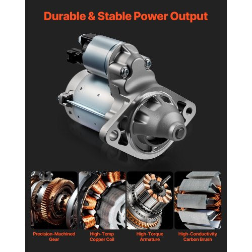 Starter 17841 Starter Motor Replacement Compatible with Pontiac Vibe L4