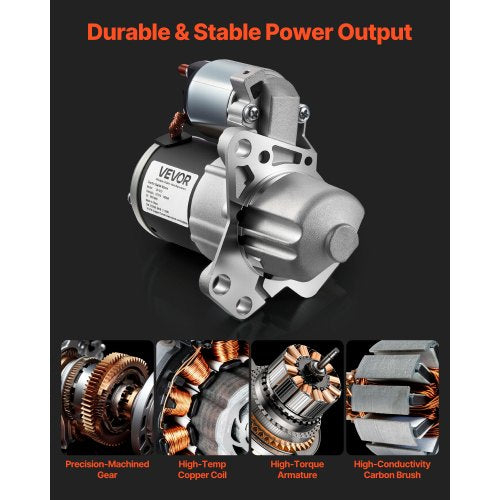 Starter 17986 Starter Motor Replacement Compatible with Buick 36L V6